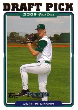 2005 Topps Jeff Niemann Rookie Card