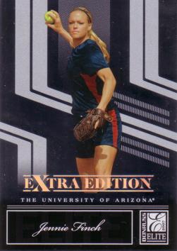2007 Donruss Elite Extra Edition Jennie Finch Rookie Card