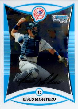 Jesus Montero 1st Bowman Chrome Card