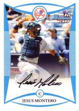 Jesus Montero 1st Bowman Card