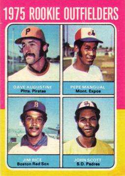 1975 Topps Jim Rice Rookie Card