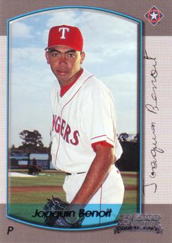 2000 Bowman Draft Picks Joaquin Benoit Rookie Card