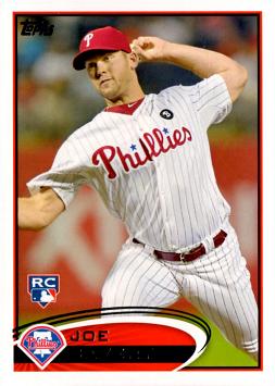 2012 Topps Joe Savery Rookie Card