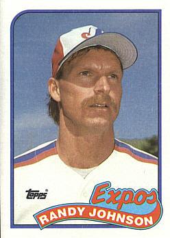 1989 Topps Randy Johnson rookie card