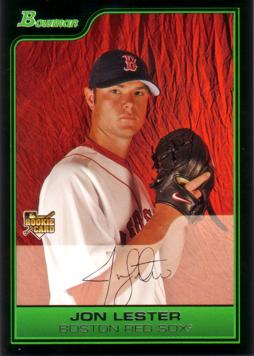 2006 Bowman Draft Picks Jon Lester Rookie Card