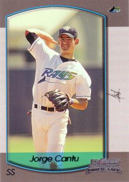 2000 Bowman Draft Picks Jorge Cantu Rookie Card