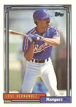 1992 Topps Jose Hernandez Rookie Card
