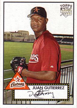 2007 Topps 52 Juan Gutierrez Rookie Card
