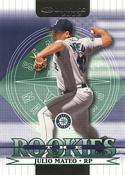 2002 Donruss Rookies Julio Mateo Rookie Card