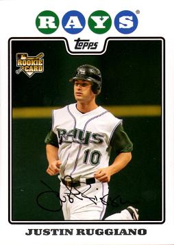 2008 Topps Justin Ruggiano Rookie Card