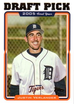 JUSTIN VERLANDER Rookie Card