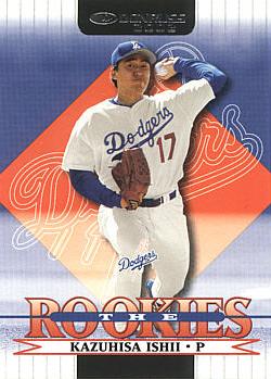 2002 Donruss the Rookies Kazuhisa Ishii Rookie Card