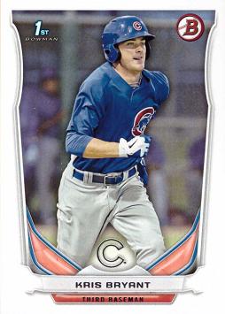 2014 Bowman Prospects Kris Bryant Baseball Card