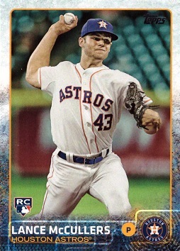 2015 Topps Update Baseball Lance McCullers Rookie Card