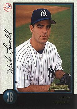 1998 Bowman Mike Lowell Rookie Card