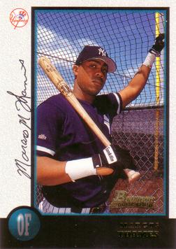 1998 Bowman Marcus Thames Rookie Card