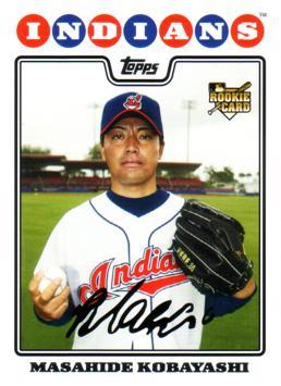 2008 Topps Masahide Kobayashi Rookie Card