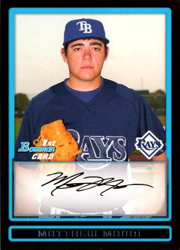 Matt Moore 1st Bowman Card