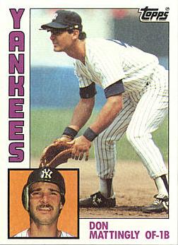 Don Mattingly Rookie Card