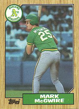 1987 Topps Mark McGwire