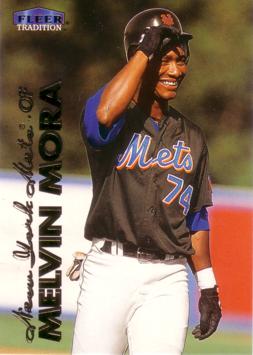 1999 Fleer Update Melvin Mora Rookie Card