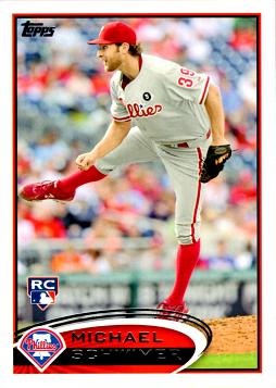2012 Topps Michael Schwimer Rookie Card