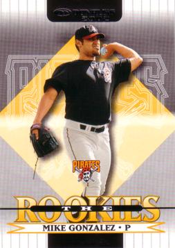 2002 Donruss the Rookies Mike Gonzalez Rookie Card