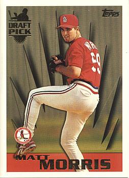 1996 Topps Matt Morris rookie card