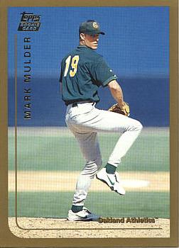 1999 Topps Traded Mark Mulder rookie card