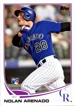 2013 Topps Update Baseball Nolan Arenado Rookie Card
