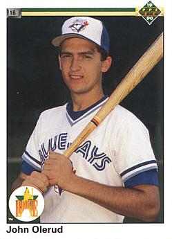 1990 Upper Deck John Olerud rookie card