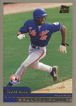 2000 Topps Traded Brandon Phillips Rookie Card