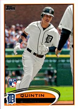 2012 Topps Update Quintin Berry Rookie Card