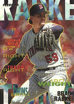 Brad Radke Rookie Card