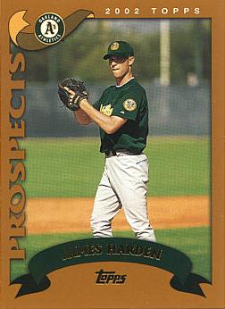 2002 Topps Rich Harden Rookie Card