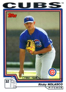 2004 Topps Traded Ricky Nolasco Rookie Card