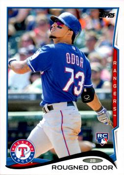 2014 Topps Update Baseball Rougned Odor Rookie Card