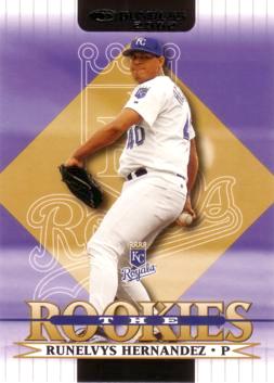 2002 Donruss Rookies Runelvys Hernandez Rookie Card
