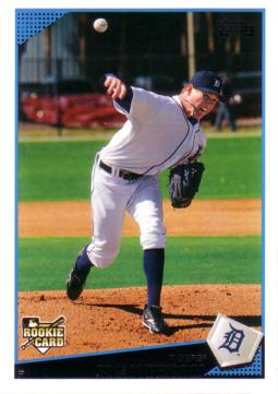 2009 Topps Ryan Perry Rookie Card