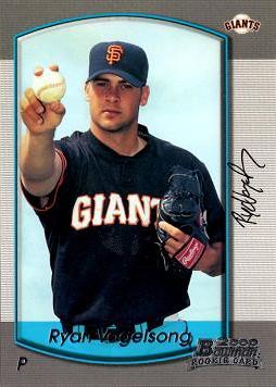 2000 Bowman Draft Picks Ryan Vogelsong Rookie Card