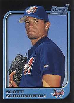 1997 Bowman Scott Schoeneweis Rookie Card