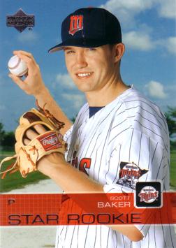 2003 Upper Deck Scott Baker Rookie Card