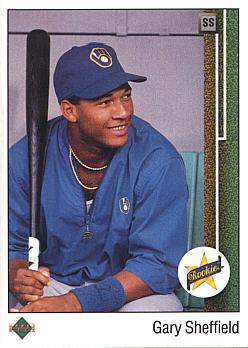 1989 Upper Deck Gary Sheffield rookie card