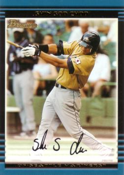 2002 Bowman Draft Picks Shin Soo Choo Rookie Card