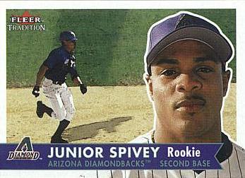 2001 Fleer Junior Spivey Rookie Card