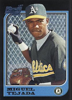 1997 Bowman Miguel Tejada Rookie Card