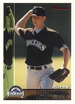 1995 Bowman John Thomson Rookie Card