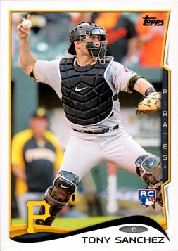 2014 Topps Update Baseball Tony Sanchez Rookie Card