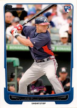 2012 Bowman Tyler Pastornicky Rookie Card