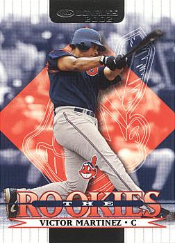 2002 Donruss the Rookies Victor Martinez Rookie Card